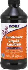 Фотография - Подсолнечный лецитин жидкий Sunflower Liquid Lecithin Now Foods 473 мл