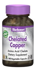 Медь Chelated Copper Bluebonnet Nutrition 90 капсул