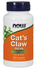 Кошачий коготь Cat's Claw Now Foods 500 мг 100 капсул