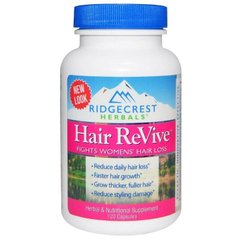 Фотография - Комплекс для волос для женщин Hair ReVive RidgeCrest Herbals 120 капсул