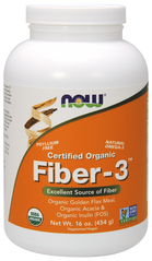 Фотография - Волокна акации Fiber-3 Now Foods органический порошок 454 г