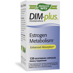 Метаболизм эстрогенов DIM-plus Estrogen Metabolism Nature's Way 120 капсул