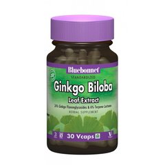 Фотография - Экстракт листьев гинкго билобы Gingko Biloba Bluebonnet Nutrition 60 капсул