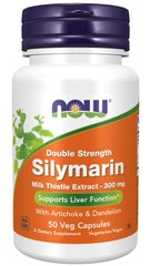 Расторопша Silymarin Now Foods 300 мг 50 капсул