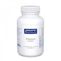 Калий цитрат Potassium citrate Pure Encapsulations 180 капсул