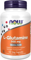 L-Глютамін L-Glutamine Now Foods 500 мг 120 капсул