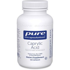 Фотография - Каприловая кислота Caprylic Acid Pure Encapsulations 120 капсул
