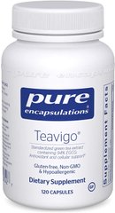 Зелений чай Teavigo Pure Encapsulations 120 капсул