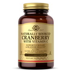 Клюква + витамин С Cranberry Vitamin C Solgar 60 капсул