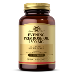 Масло вечерней примулы Evening Primrose Oil Solgar 1300 мг 30 капсул