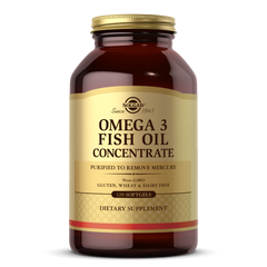 Фотография - Рыбий жир Omega-3 Fish Oil Solgar Concetrate концентрат 120 капсул