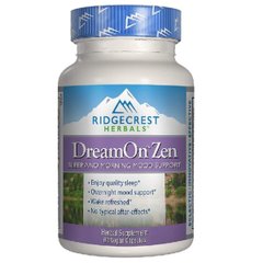 Фотография - Природный комплекс для здорового сна DreamOn Zen RidgeCrest Herbals 60 капсул