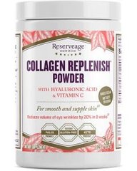Коллаген с гиалуроновой кислотой и витамином C Collagen Replenish Powder ReserveAge Nutrition 230 г