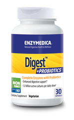 Фотография - Ферменти і пробіотики Digest + Probiotics Enzymedica 30 капсул