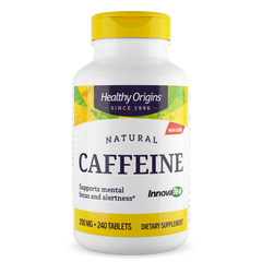 Фотография - Кофеин из чая Natural Caffeine Featuring InnovaTea Healthy Origins 200 мг 240 таблеток