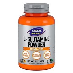 L-Глютамин в порошке L-Glutamine Powder Now Foods 170 г